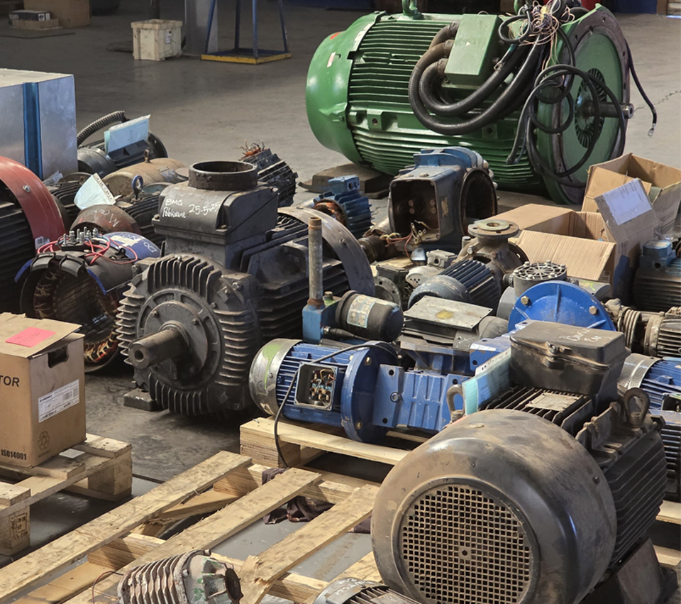 Motor Maintenance in Progress